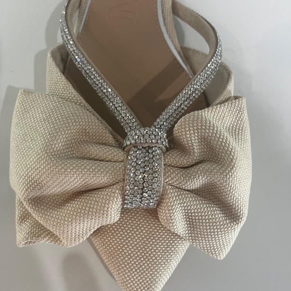 GIANNI BINI SZ 8 RHINE STONE FLATS - Picture 8 of 8